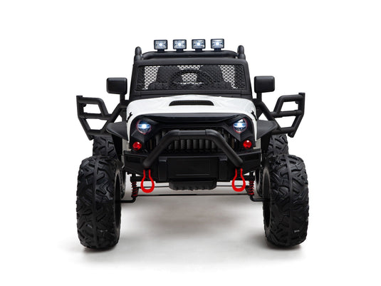 BOOM BOOM The BUFFALO Children's Off-Road Kids Car 24V 4X4 Ride-On Toy with 2 Seats Magic Cars Parental Remote Control - Perfect Present for Little Boys and Girls