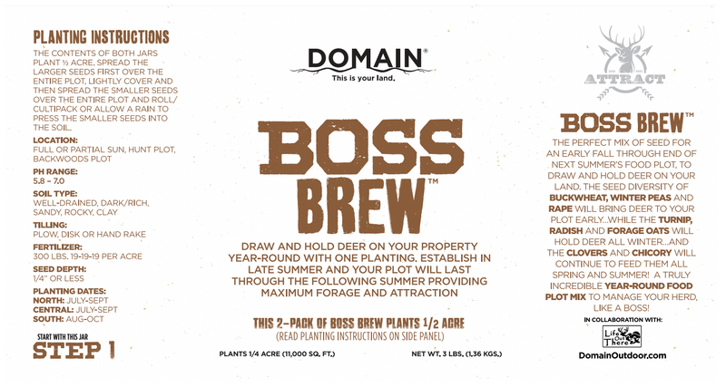 Load image into Gallery viewer, Boss Brew™ Food Plot Seed
