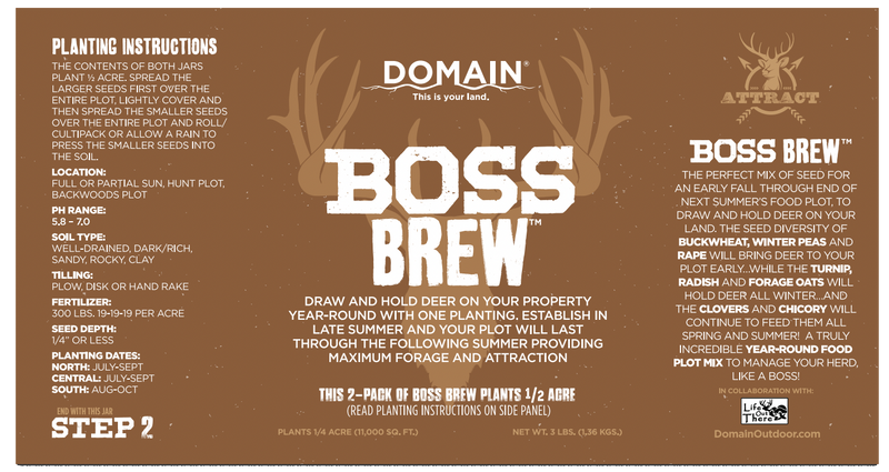 Load image into Gallery viewer, Boss Brew™ Food Plot Seed
