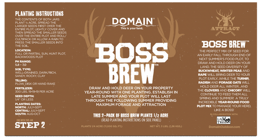 Boss Brew™ Food Plot Seed