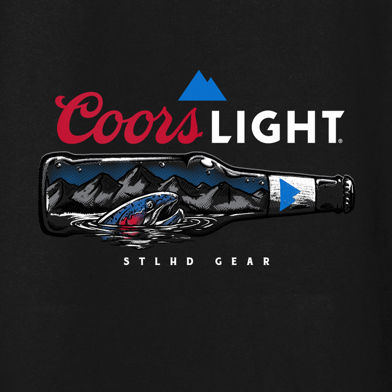 Load image into Gallery viewer, STLHD Men’s X Coors Light Bottlescape Premium Hoodie
