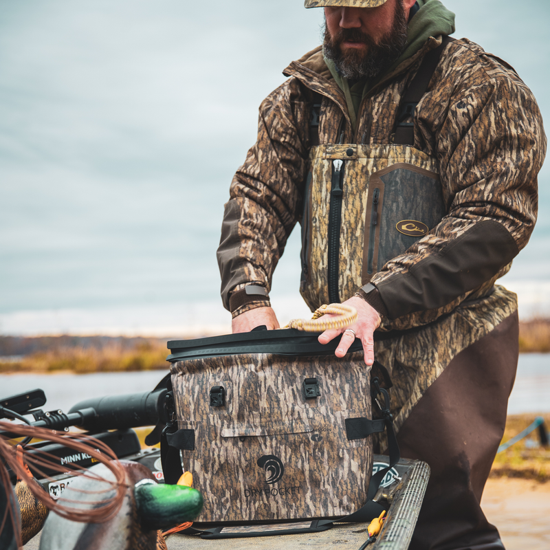 Load image into Gallery viewer, Waterproof Floating Cooler Bag - Bottomland Camo
