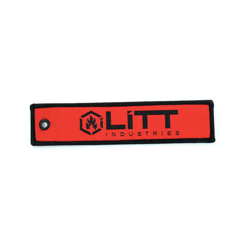 Load image into Gallery viewer, Litt Industries red keychain braap funny durable strong the best keychain on the market 
