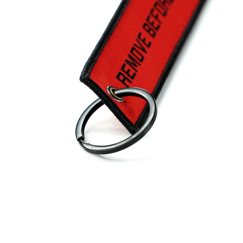 Load image into Gallery viewer, Litt Industries red keychain braap funny durable strong the best keychain on the market
