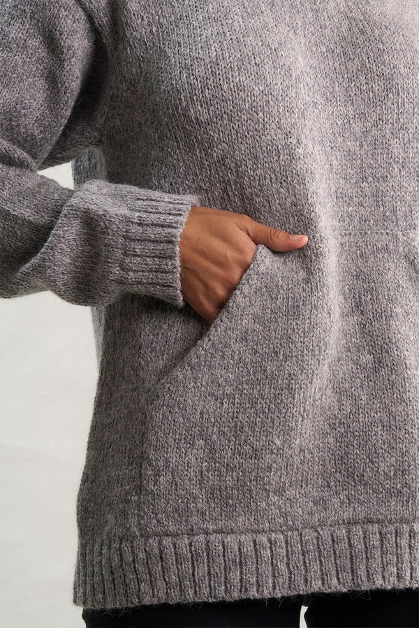 Load image into Gallery viewer, Briana Alpaca Hoodie Pullover
