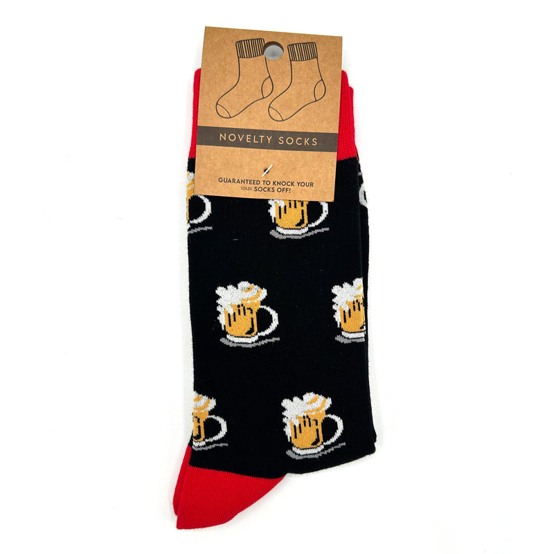Load image into Gallery viewer, Bring Me Some Beer Novelty Socks
