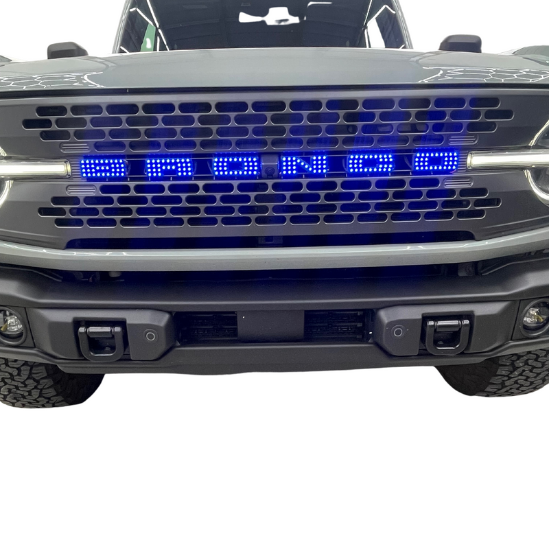 Load image into Gallery viewer, Bronco LED Emblem Letters (Multicolor Flow)
