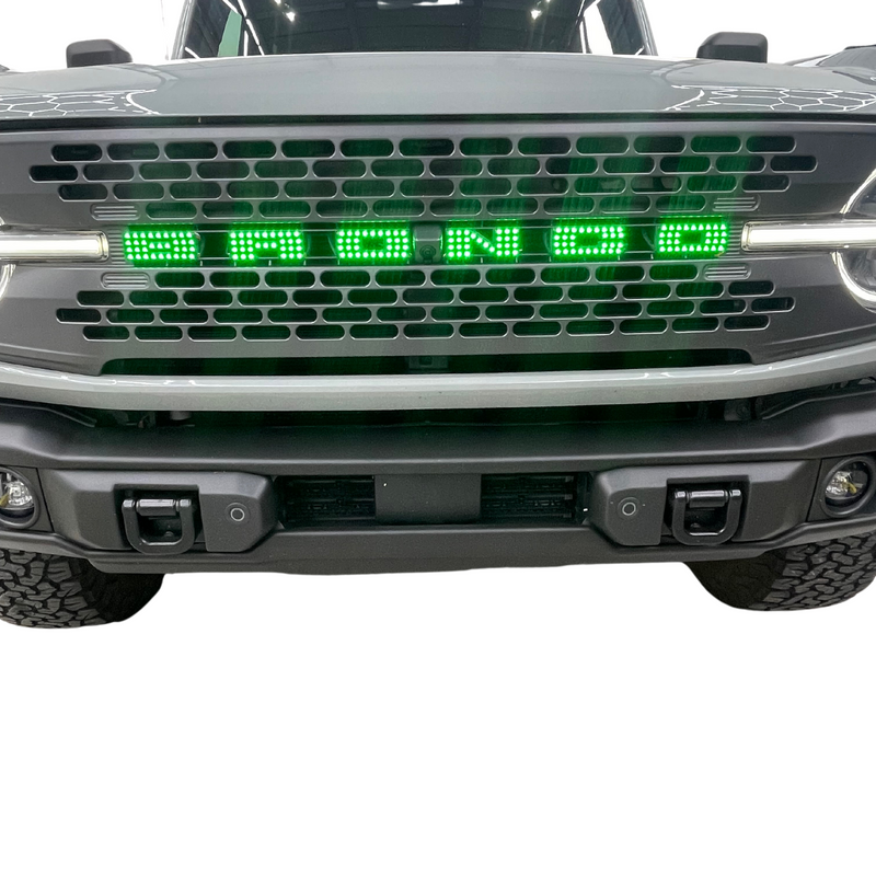 Load image into Gallery viewer, Bronco LED Emblem Letters (Multicolor Flow)
