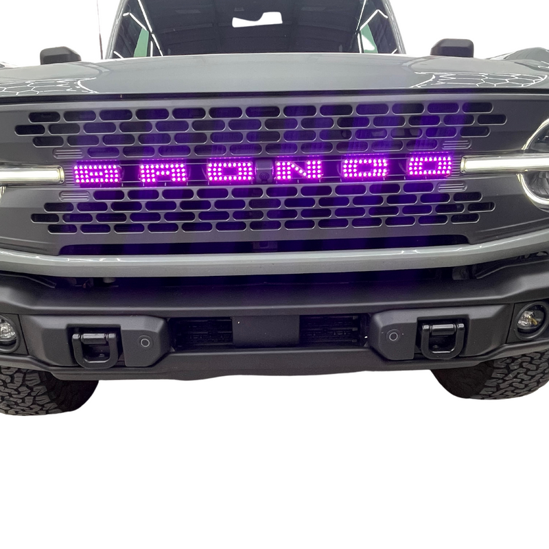 Load image into Gallery viewer, Bronco LED Emblem Letters (Multicolor Flow)
