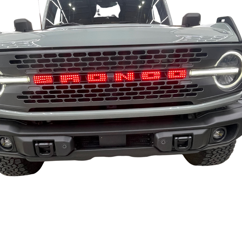 Load image into Gallery viewer, Bronco LED Emblem Letters (Multicolor Flow)
