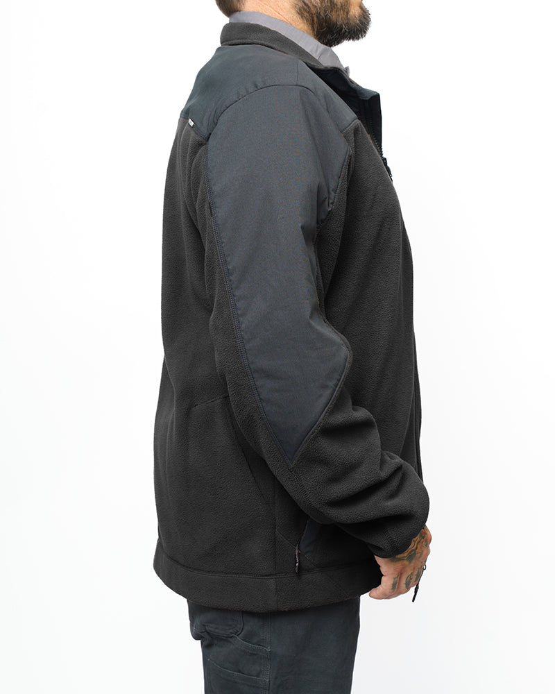 Load image into Gallery viewer, Bruin Fleece Zip Up - Black

