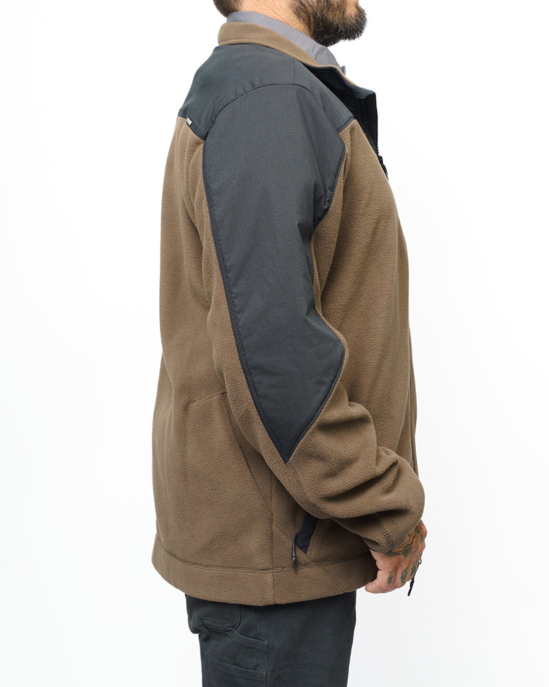 Load image into Gallery viewer, Bruin Fleece Zip Up- Major Brown
