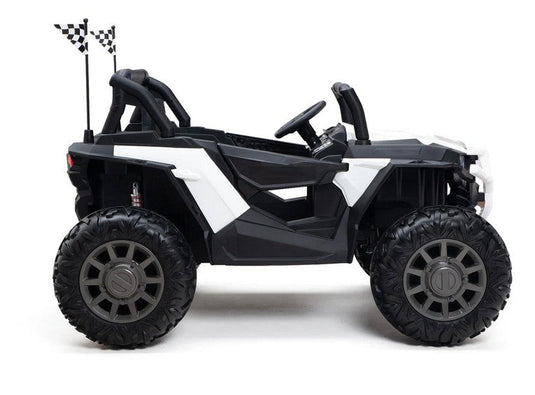 2-Seater 24V Electric Ride-On ATV Buggy with Magic Cars Remote Control for Kids