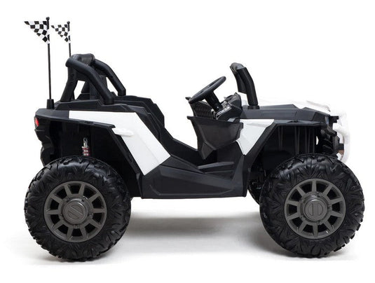 2-Seater 24V Electric Ride-On ATV Buggy with Magic Cars Remote Control for Kids