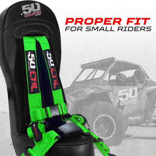 RZR PRO XP 4 Rear Bump Seat & Safety Harness