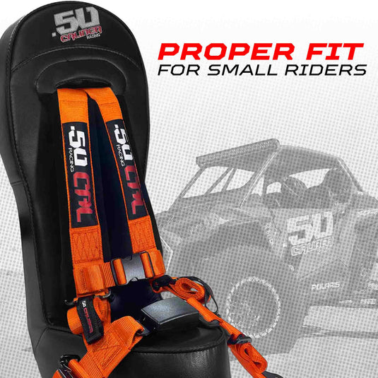 RZR PRO XP 4 Rear Bump Seat & Safety Harness