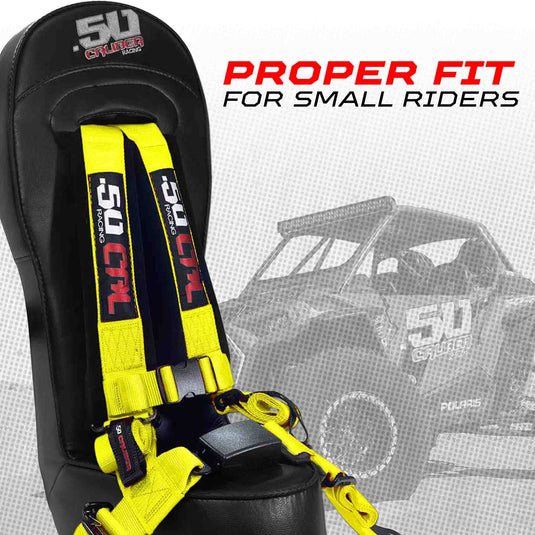 RZR PRO XP 4 Rear Bump Seat & Safety Harness