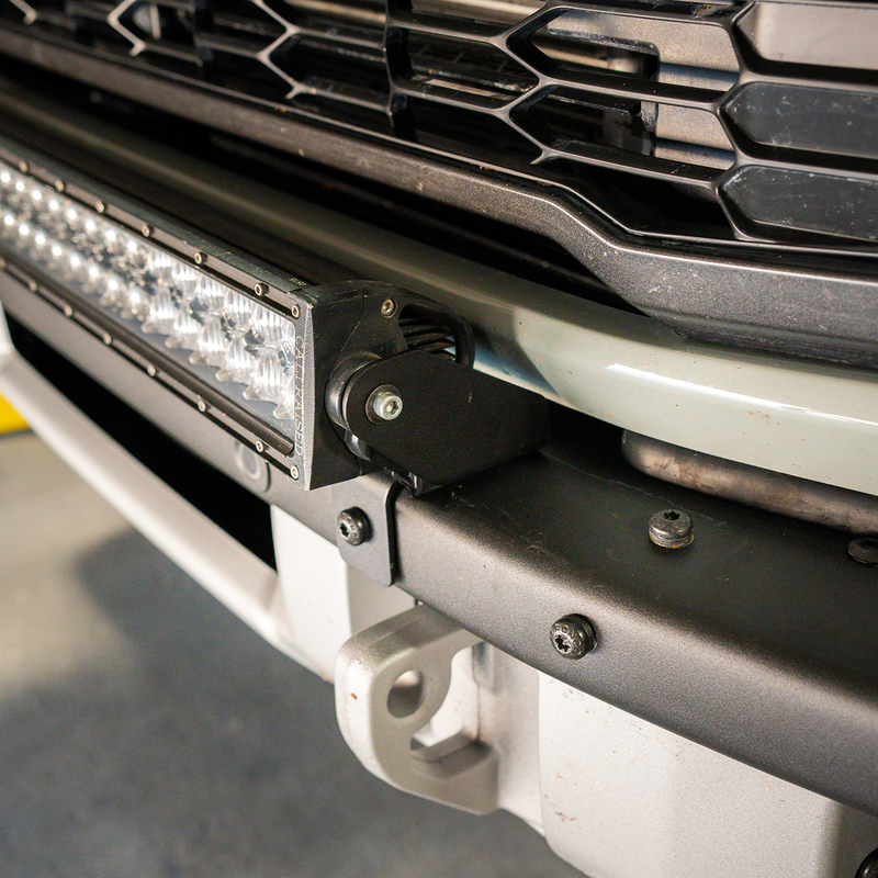 Load image into Gallery viewer, Bumper Light Bar Mounting Kit Fits 2021+ Ford Bronco Raptor
