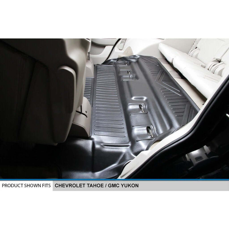 Load image into Gallery viewer, Smart Trim™ Custom Fit Floor Liners For 2015-2020 Cadillac Escalade with Second Row Bucket Seats
