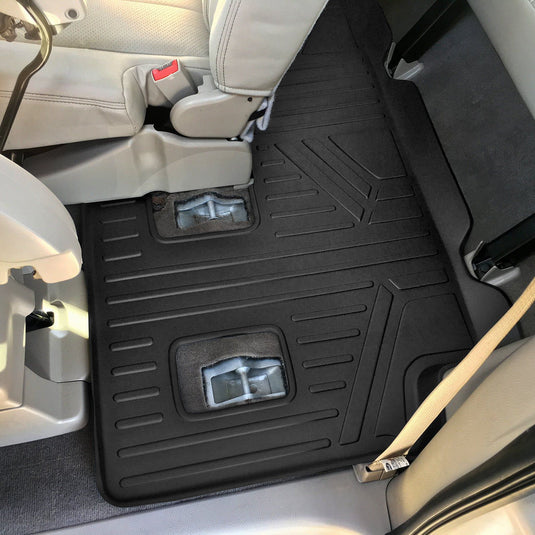 Smart Trim™ Custom Fit Floor Liners For 2007 - 2017 Ford Expedition EL/Lincoln Navigator L (with Console)