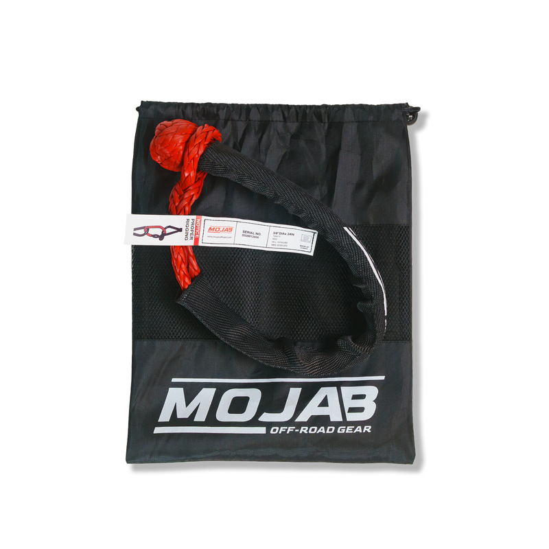 Load image into Gallery viewer, Soft Shackle 3/8'' x 24” with sleeve and bag (Single Shackle) (Lifetime Warranty)
