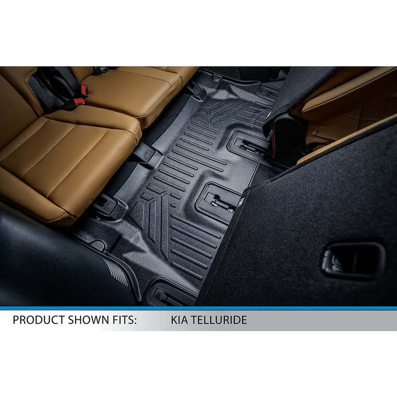 Load image into Gallery viewer, SMARTLINER Custom Fit Floor Liners For 2020-2025 Kia Telluride with 2nd Row Bucket Seats With Center Console
