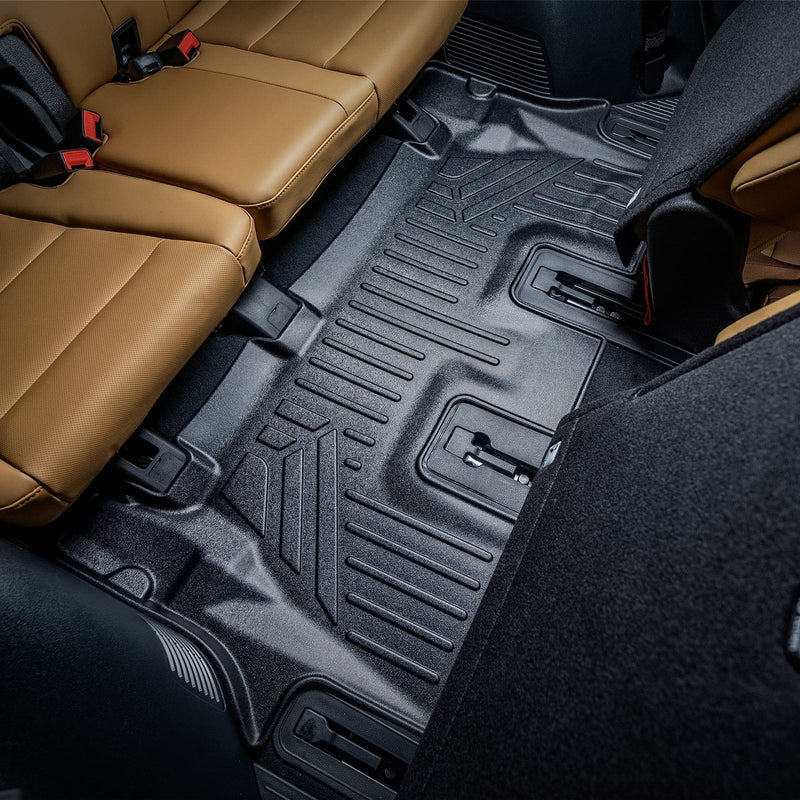 Load image into Gallery viewer, SMARTLINER Custom Fit Floor Liners For 2020-2025 Hyundai Palisade with 2nd Row Bucket Seats With Center Console
