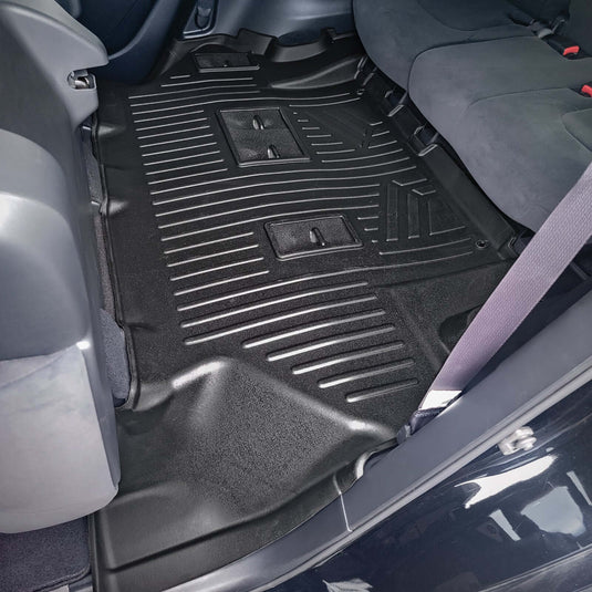 SMARTLINER Custom Fit Floor Liners For 2019-2024 Infiniti QX80 and 2019-2024 Nissan Armada No Bucket Seats & Center Console Only