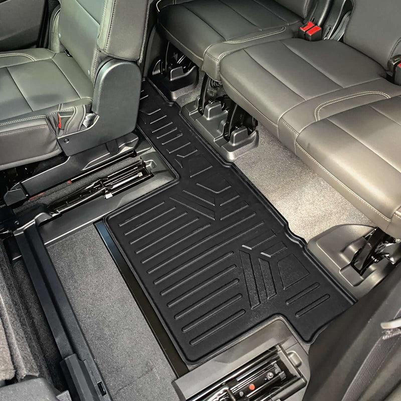 Load image into Gallery viewer, SMARTLINER Custom Fit Floor Liners For 2021-2025 Cadillac Escalade with 2nd Row Bench Seat
