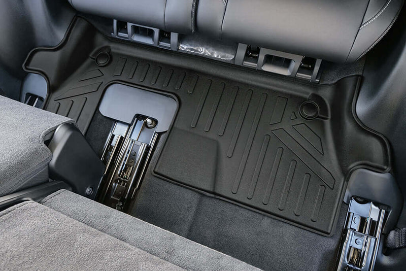 Load image into Gallery viewer, SMARTLINER Custom Fit Floor Liners For 2021-2025 Jeep Grand Cherokee L w/ 2nd Row Bench Seat (No subwoofer)
