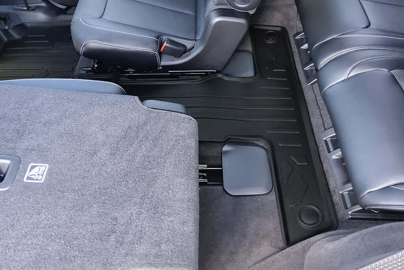 Load image into Gallery viewer, SMARTLINER Custom Fit Floor Liners For 2021-2025 Jeep Grand Cherokee L with 2nd Row Bucket Seats With Center Console (No subwoofer)
