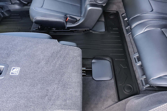 SMARTLINER Custom Fit Floor Liners For 2021-2025 Jeep Grand Cherokee L with 2nd Row Bucket Seats With Center Console (No subwoofer)