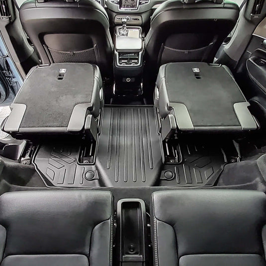 SMARTLINER Custom Fit Floor Liners For 2020-2025 Volvo XC90 (6 Passenger Models. No Plug-in Hybrid Models)