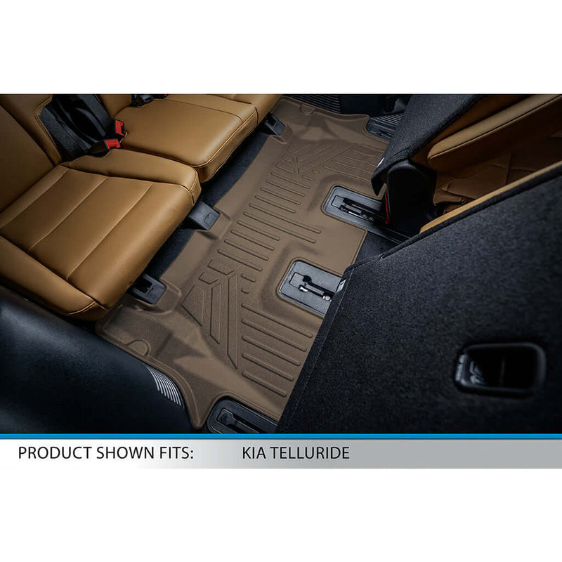 Load image into Gallery viewer, SMARTLINER Custom Fit Floor Liners For 2020-2025 Kia Telluride with 2nd Row Bucket Seats No Center Console and No In Between Coverage
