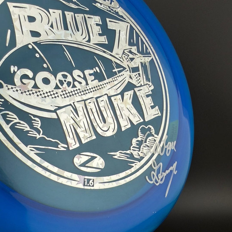 Load image into Gallery viewer, Z Nuke - Blue Bomber - Aaron Gossage "Goose" Autographed
