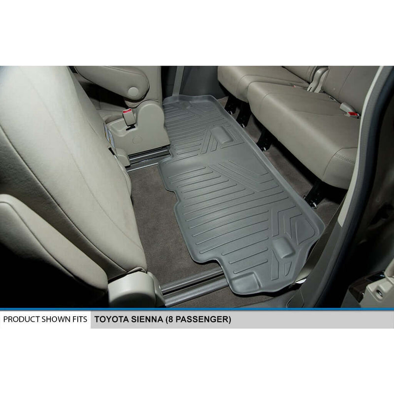 Load image into Gallery viewer, SMARTLINER Custom Fit Floor Liners For 2011-2012 Sienna (8 Passenger Model with Power Folding 3rd Row Seats)
