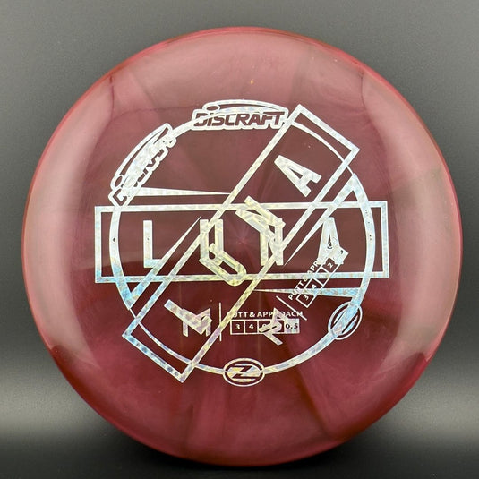Z Swirl Luna - Stock Z Stamp - Misprint