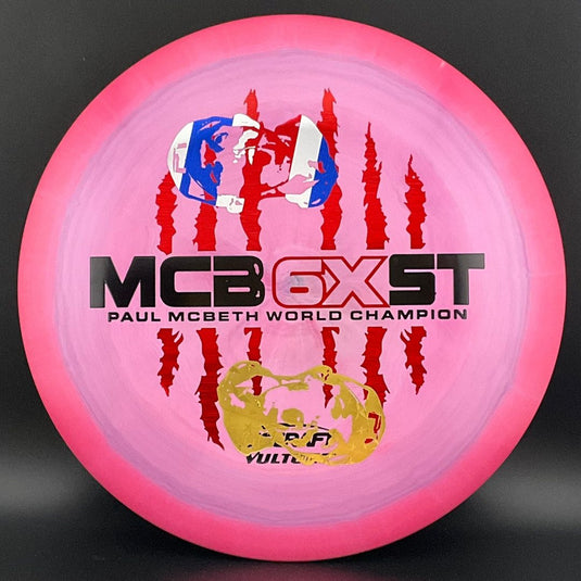 ESP Vulture - "McFace" Misprint - Paul McBeth 6x Claw - MCB6XST Edition