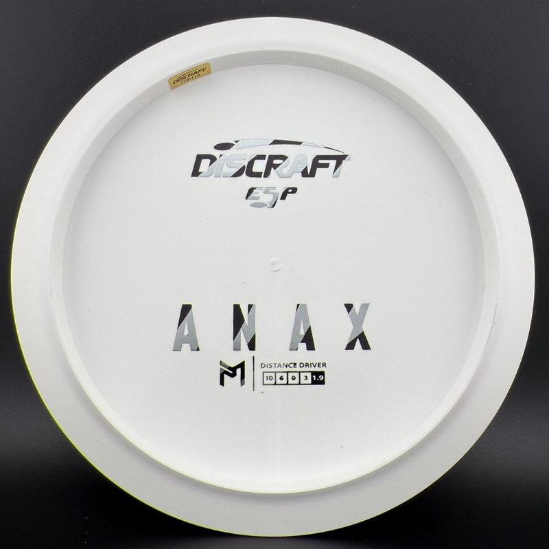 Load image into Gallery viewer, White ESP Anax - Bottom Stamp Dyer's Delight - Paul McBeth
