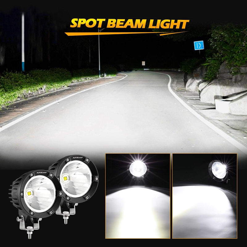 Load image into Gallery viewer, C4 Series | 4 Inch 100W Spot Round LED Pods White LED Driving Lights
