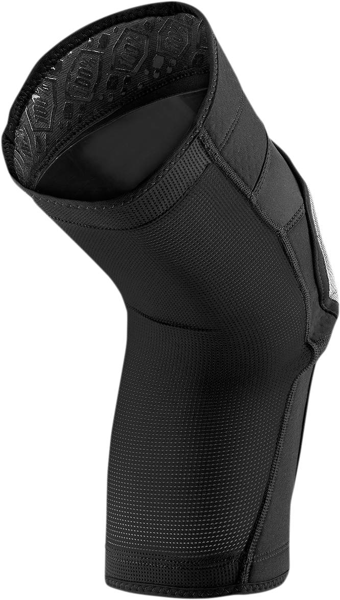 Load image into Gallery viewer, 100% Ridecamp Knee Guards - Black/Gray - Medium 70001-00002
