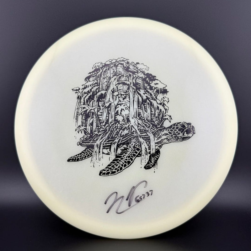 Load image into Gallery viewer, Glow C-Line MD4 *Signed* - Nate Perkins Turtle by Manny Trujillo
