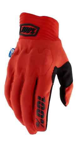 100% Cognito Smart Shock Gloves - Red - 2XL 10014-00049
