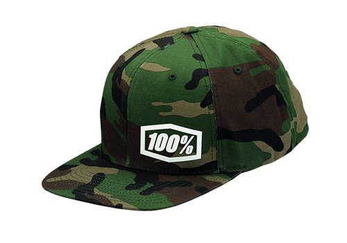 100% Machine Snapback Hat - Camouflage - One Size 20044-00008