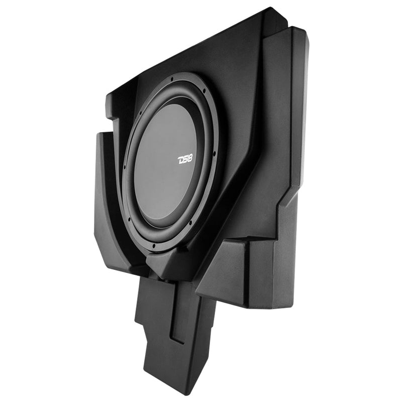 Load image into Gallery viewer, Can-Am Maverick X3 12&quot; Under Seat Subwoofer Enclosure Driver Side - PSW12.4D Shallow Water Resistant Subwoofer Included
