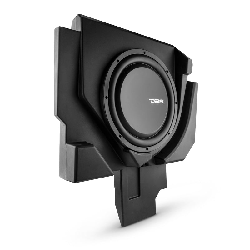 Load image into Gallery viewer, Can-Am Maverick X3 12&quot; Under Seat Subwoofer Enclosure Passenger Side - PSW12.4D Shallow Water Resistant Subwoofer Included

