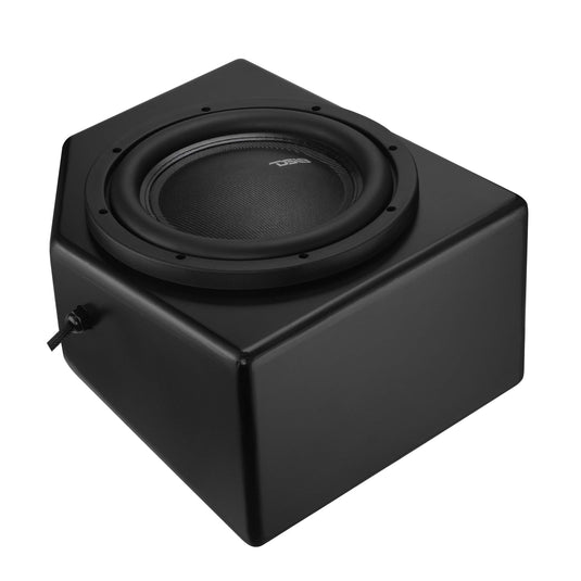 Can-Am 10” Under-Seat Subwoofer Enclosure for 2-Door & 4-Door Maverick X3 (2017-Up) - Front Passenger Side