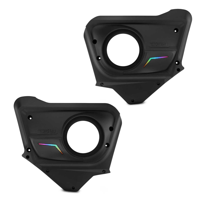 Load image into Gallery viewer, Can-Am Maverick X3 (2017-Up) Rear Door Speaker Panels with Digital LED Badge
