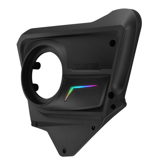 Can-Am Maverick X3 (2017-Up) Rear Door Speaker Panels with Digital LED Badge
