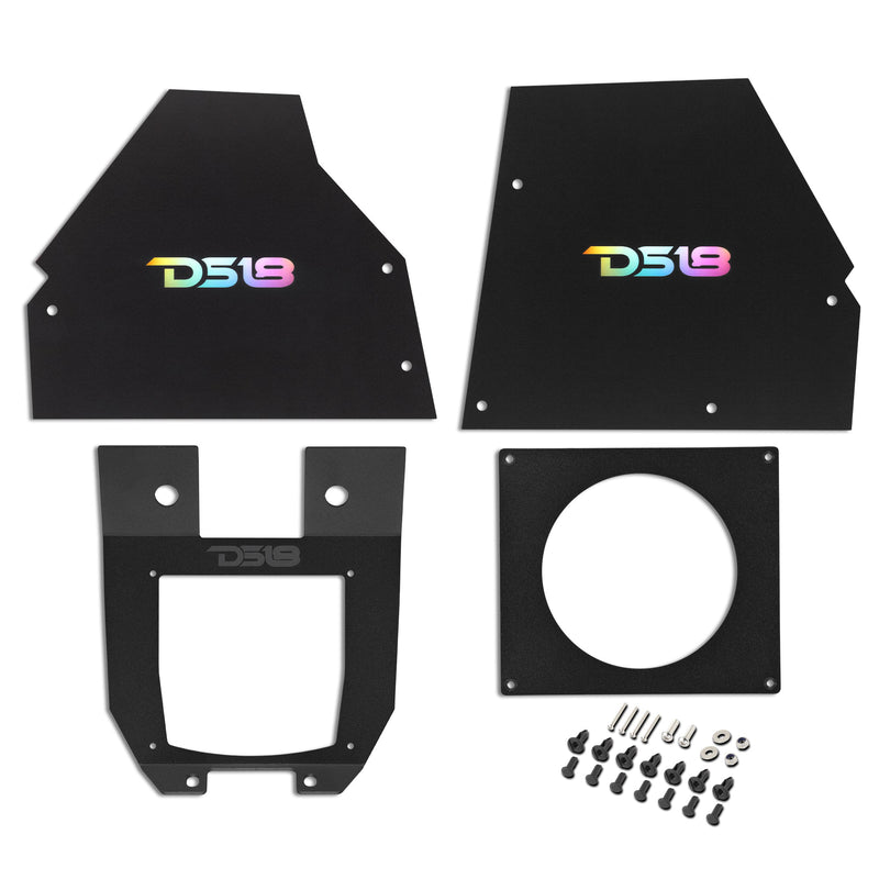 Load image into Gallery viewer, Can-Am Maverick X3 Lower Bracket Kit for MRX150 Head-Unit with Center Console Covers and LED Badges
